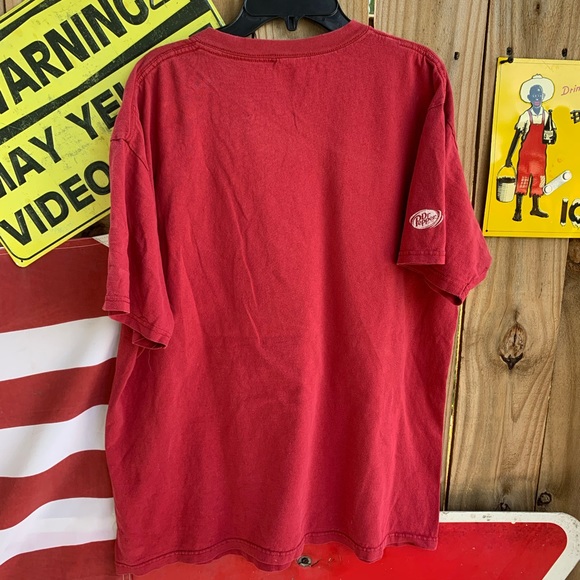 Vintage 90s Dr Pepper I’m Mavs Fan T-shirt size XL - Picture 3 of 6